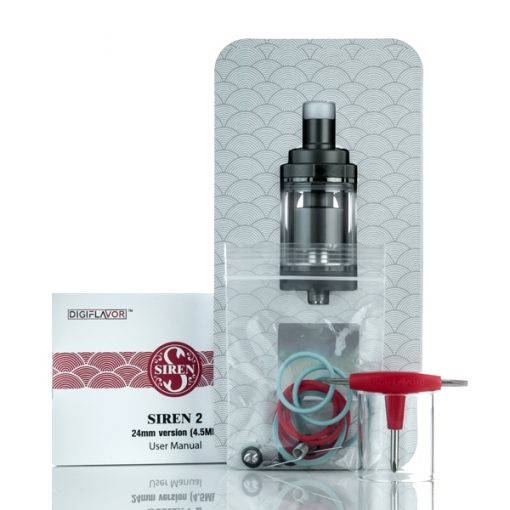 Digiflavor Siren 2 Two Post 24mm GTA MTL Tank - Yalla Vape